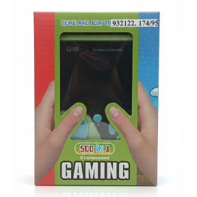 Приставка с джойстиком, зеленая