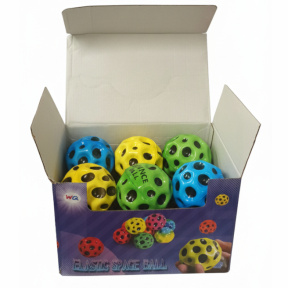 Мяч 9 см, ассорти, 12 шт.