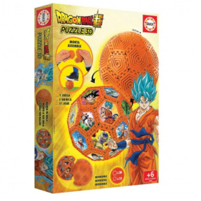 Joc de societate cu puzzle 3D: Dragon Ball