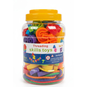 Set de 75 de numere cu sfoară într-un borcan