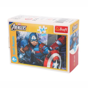 Пазлы Trefl "54 Mini" - Unusual abilities of the Avengers / Disney Marvel The Avengers (54218)