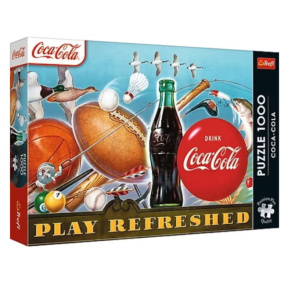 Пазлы "1000 Premium Plus" - Coca-Cola: Play Refreshed