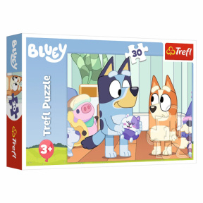 Puzzle Trefl 30 - Its always fun with Bluey / BBC Bluey