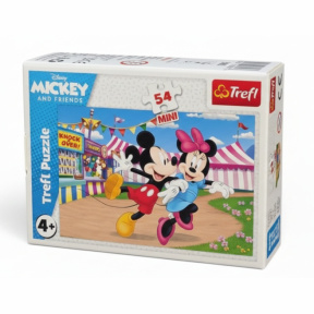 Пазлы Trefl "54 Mini" - Crazy Adventures of Mickey Mouse / Disney Mickey Mouse and Friends (54217)