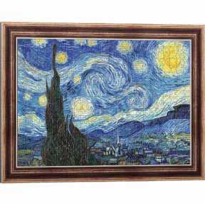 Puzzle "500 ArtFrame Puzzle" - The Starry Night, Vincent van Gogh