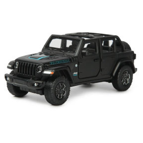 Машина  RASTAR Die cast 1:32 Jeep Wrangler Rubicon 4xe, черный