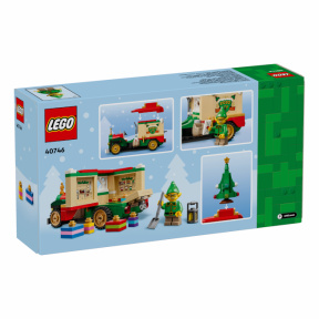 Constructor LEGO Christmas Camionul de livrări al lui Moș Crăciun