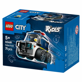 Конструктор LEGO City Rides – Полицейский грузовик