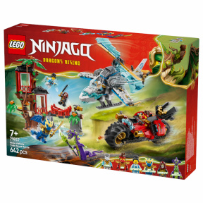 Constructor LEGO Ninjago Bătălia Ninja la Căsuțe în copac