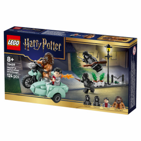 Конструктор LEGO Harry Potter Побег Хагрида и Гарри с Тисовой улицы
