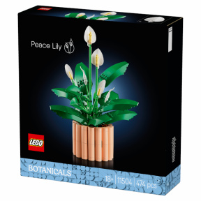 Конструктор LEGO Botanicals Спатифиллум - Женское Счастье