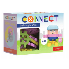 Конструктор Connect с игровой фигуркой Zoe Trefl