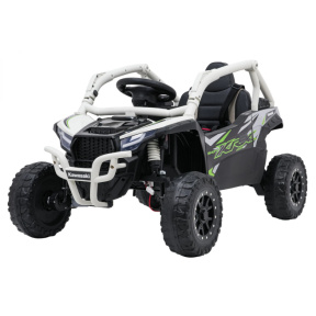 Электромобиль детский Buggy  Kawasaki 24V5AHx1, 45Wx2, белый