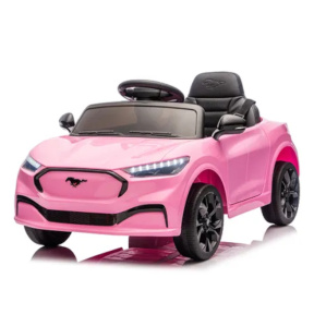 Электромобиль Ford Mustang 12V7AH, 2x25W, розовый