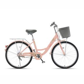 Bicicletă pentru copii cu 2 roți, 20 inch, roz