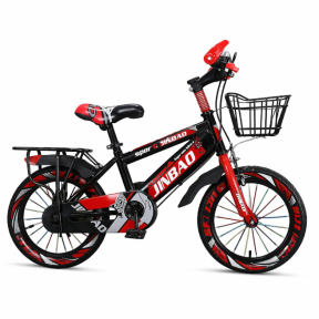 Bicicletă pentru copii cu 2 roți, 18 inch, roșie