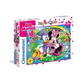 Puzzle Clementoni "Minnie Happy Helpers", 104 piese, MAXI
