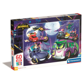 Puzzle Clementoni "Batwheels", 60 piese, MAXI
