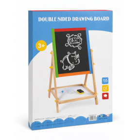 Деревянная доска для рисования 2 в 1
