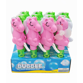 Мыльные пузыри с вентилятором "Морской конек", ассорти