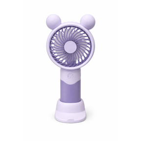 Портативный вентилятор на подставке, фиолетовый
