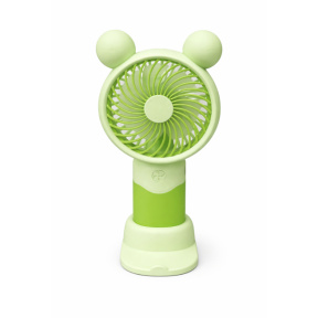 Портативный вентилятор на подставке, зеленый