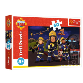 Puzzle Trefl A hero in uniform, 60 piese
