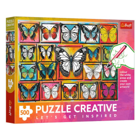 Пазл Trefl Creative Коллекция бабочек, 500 элементов