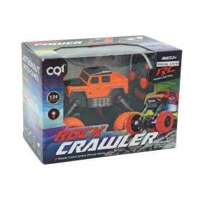 Mașină OFF ROAD 1:24 cu telecomandă, cu lumină, portocalie