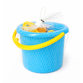 Песочный набор с ведерком, синий