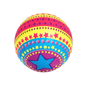 Minge din cauciuc 9", în dungi, cu stele