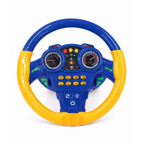 Руль многофункциональный (свет, звук), синий