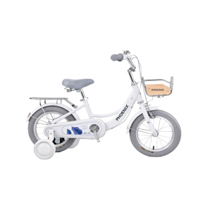 Детский велосипед 4-х колесный 16 дюймов, белый