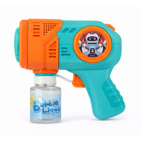 Пистолет с мыльными пузырями Bubble baby, бирюзово-оранжевый
