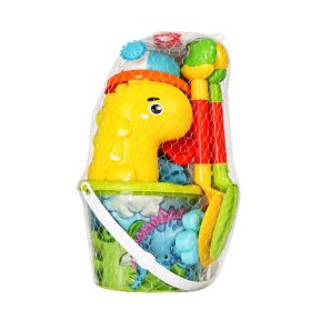 Пляжный набор «Динозавр» с зеленым  ведёрком