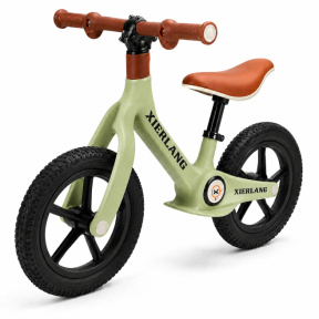 Bicicletă pentru copii fără pedale cu 2 roți, 14 inch, verde