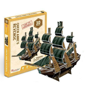 Răzbunarea reginei Anne (mini), 3D puzzle