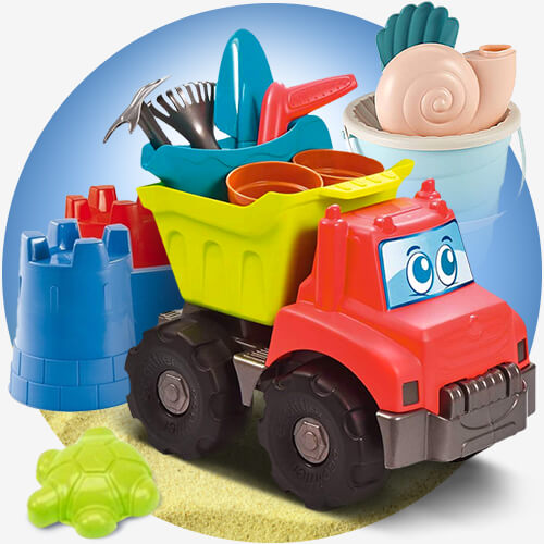 Игрушки для песка и воды